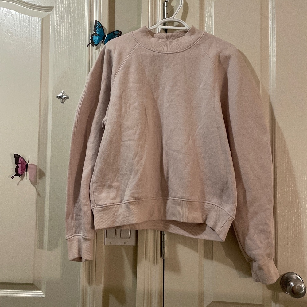 Purple sweatshirt
